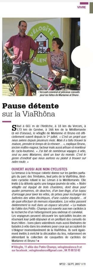 Velo Gite Valence Valence  Exterior foto